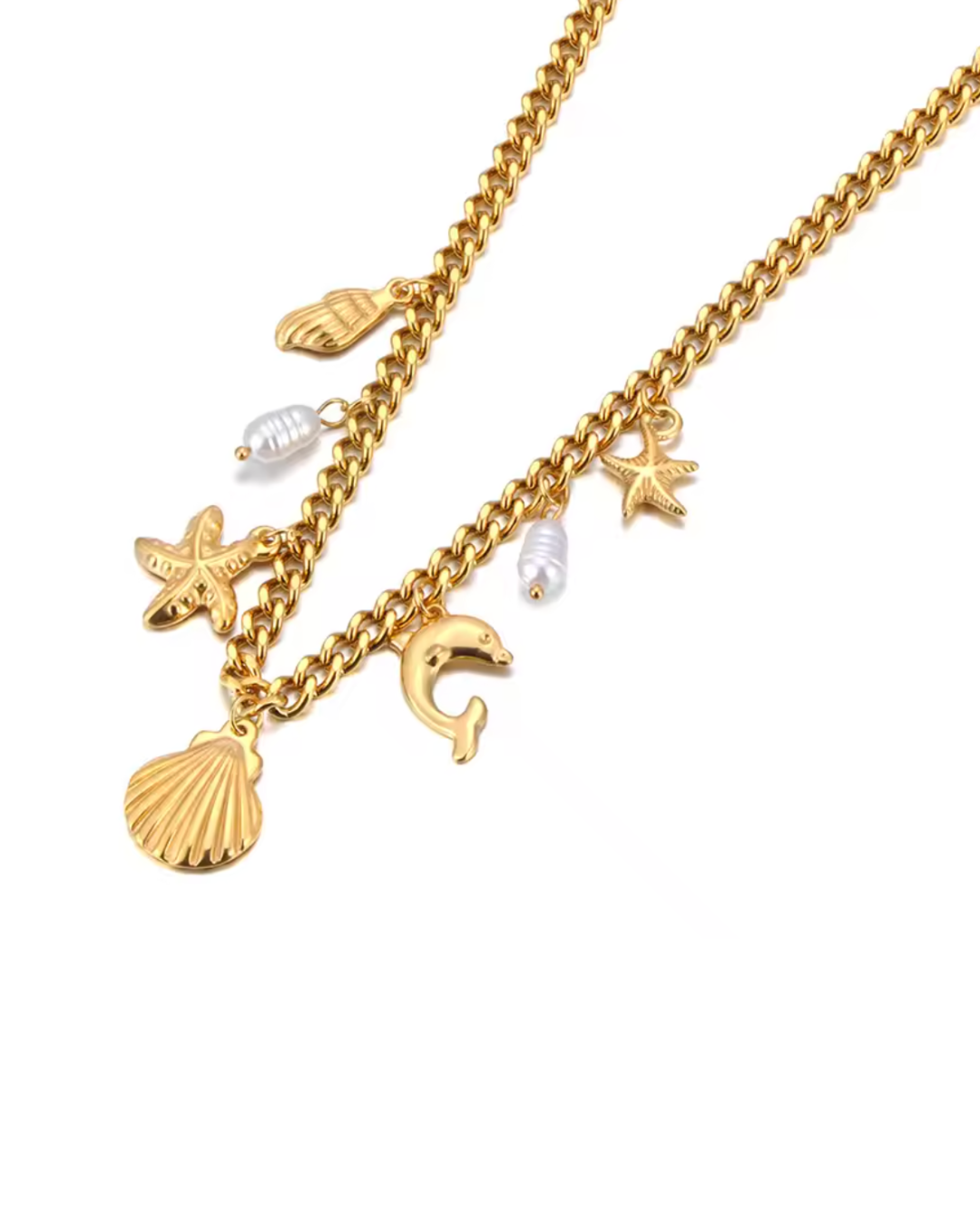 Low Tide Treasures Charm Necklace