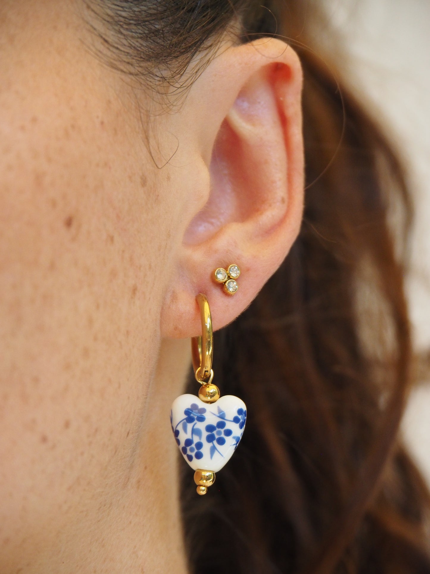 Blue Belle Hoops