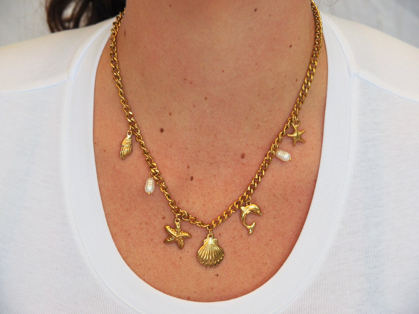 Low Tide Treasures Charm Necklace