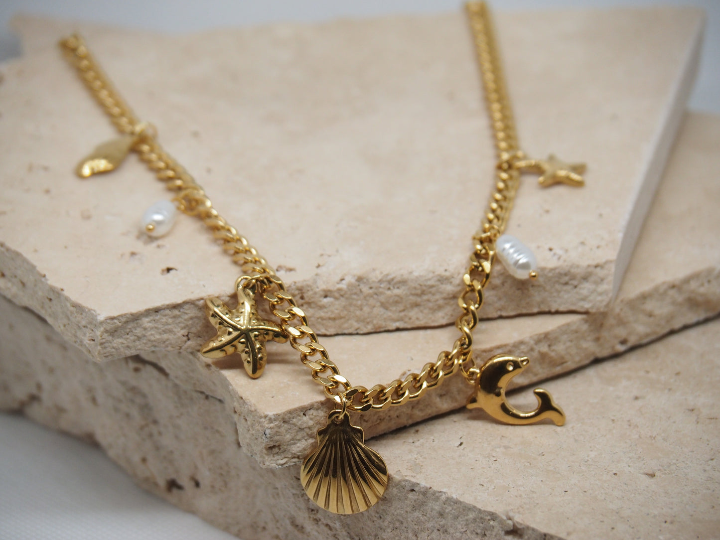 Low Tide Treasures Charm Necklace