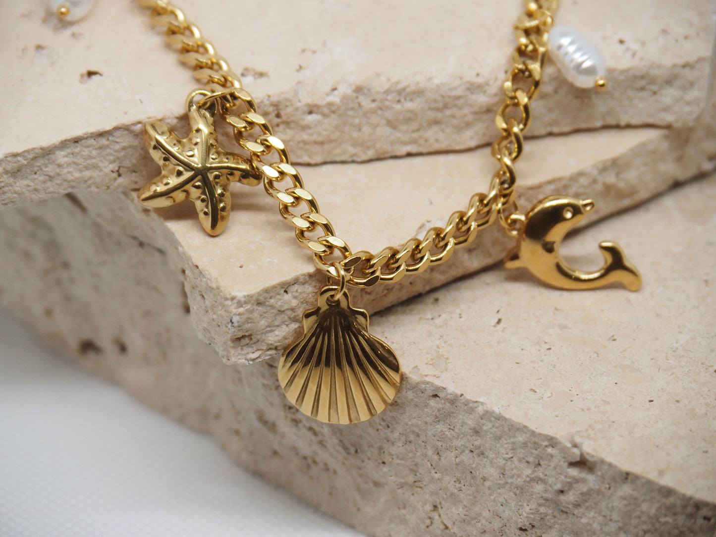 Low Tide Treasures Charm Necklace