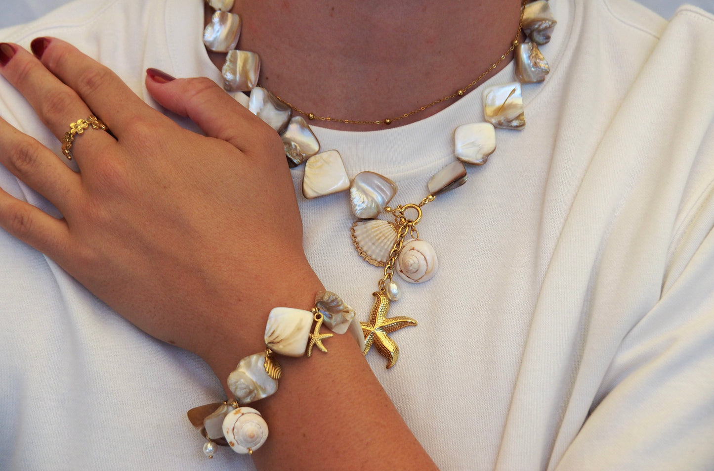 Siren Sands Charm Necklace