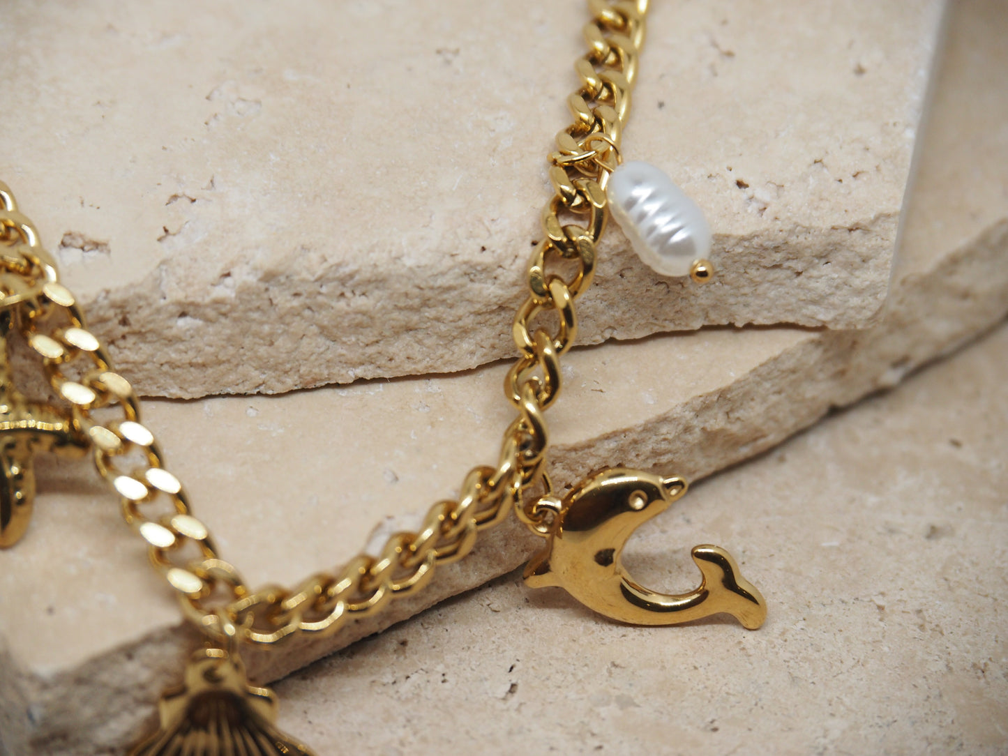 Low Tide Treasures Charm Necklace