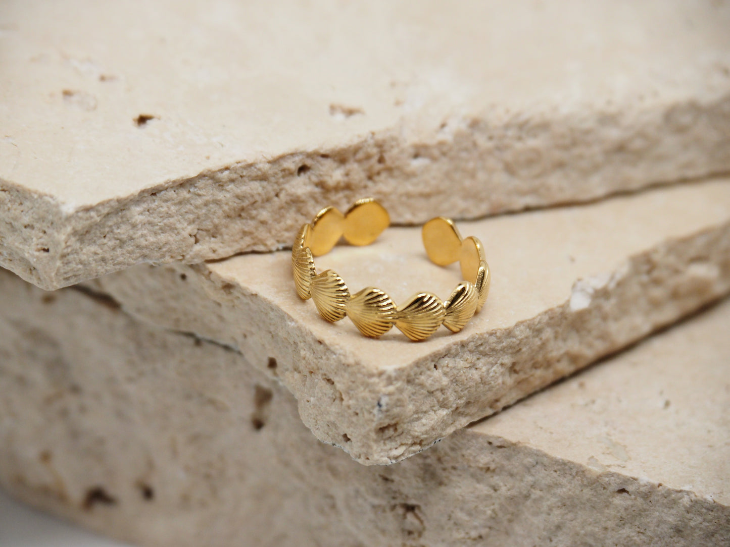 Tide Textures Ring