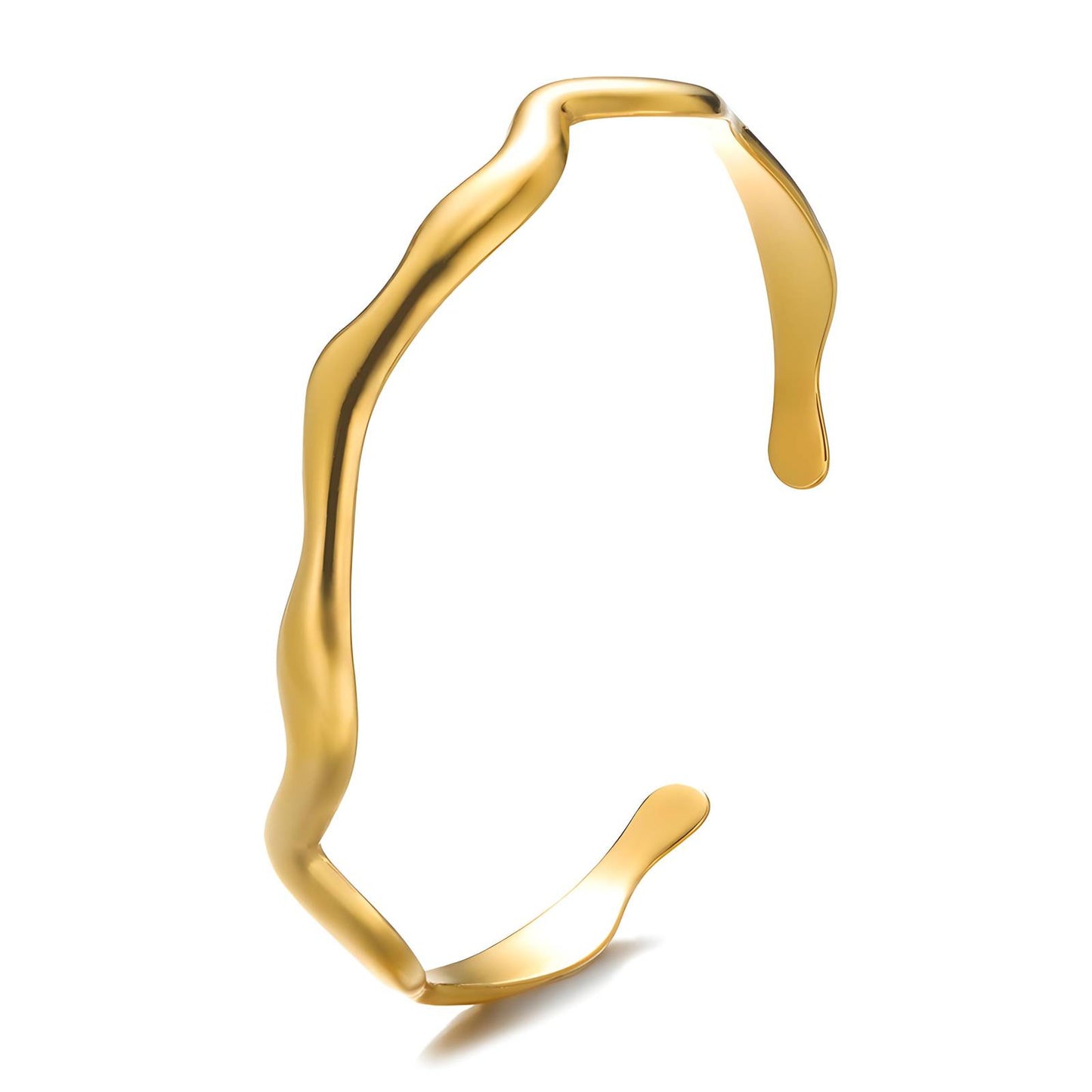 Elara Gold Bangle