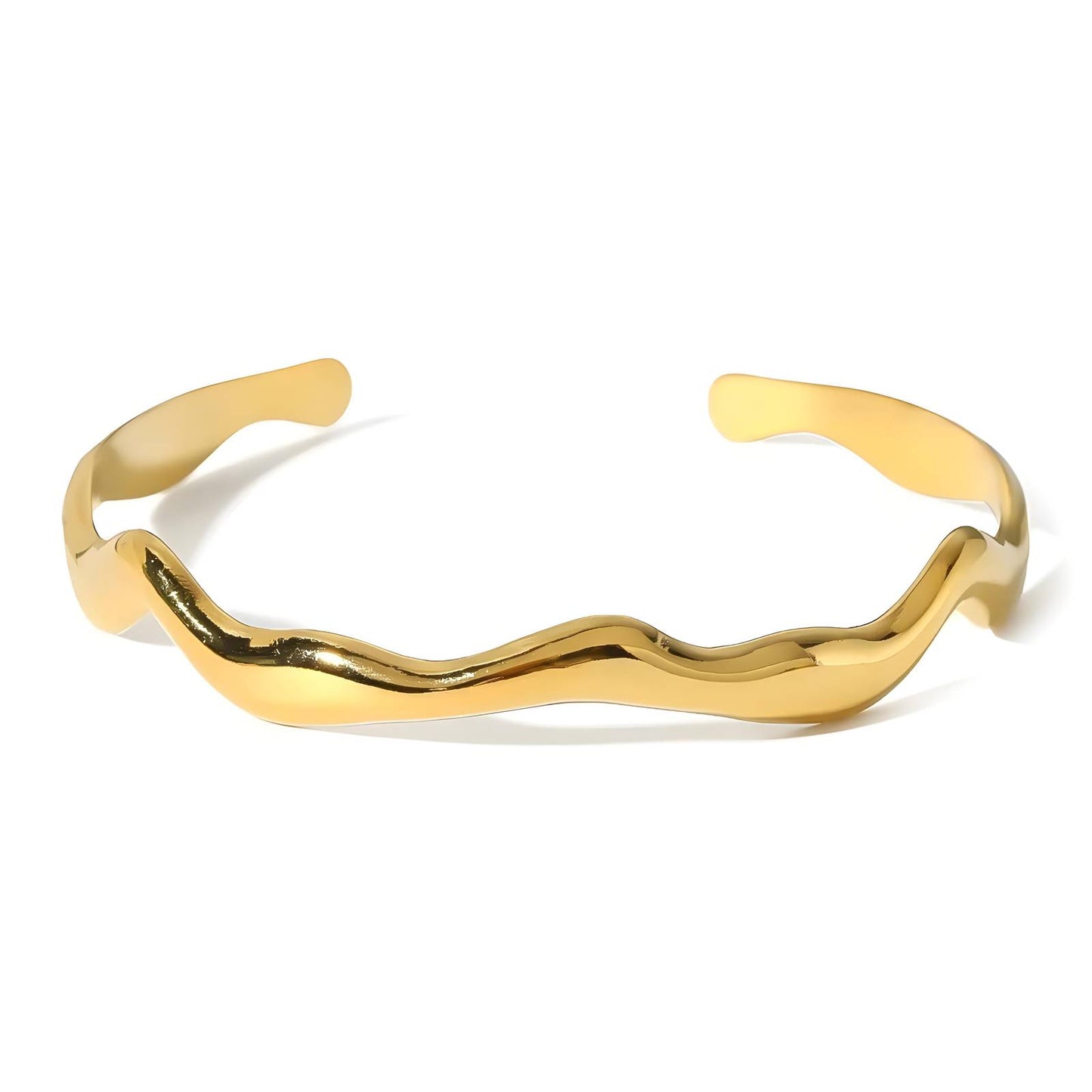 Elara Gold Bangle