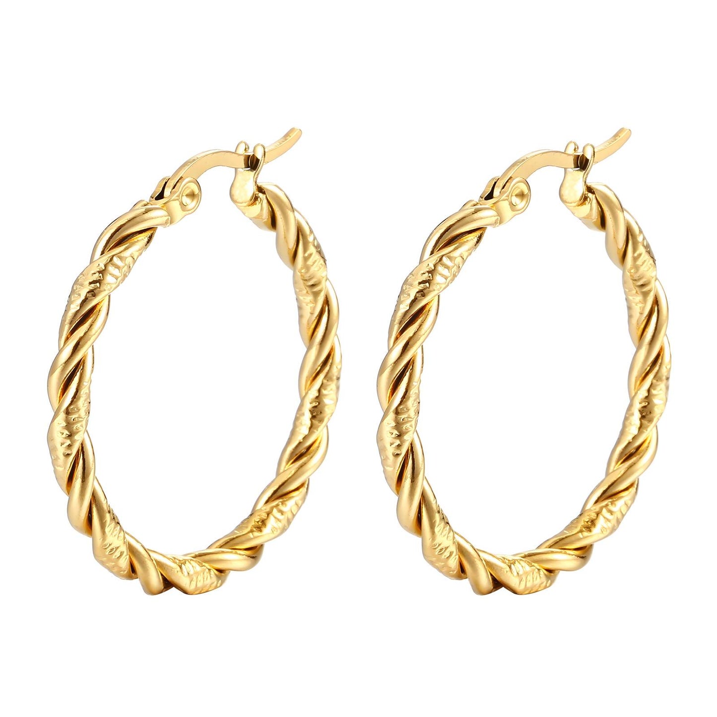 Thalia Twist Hoops