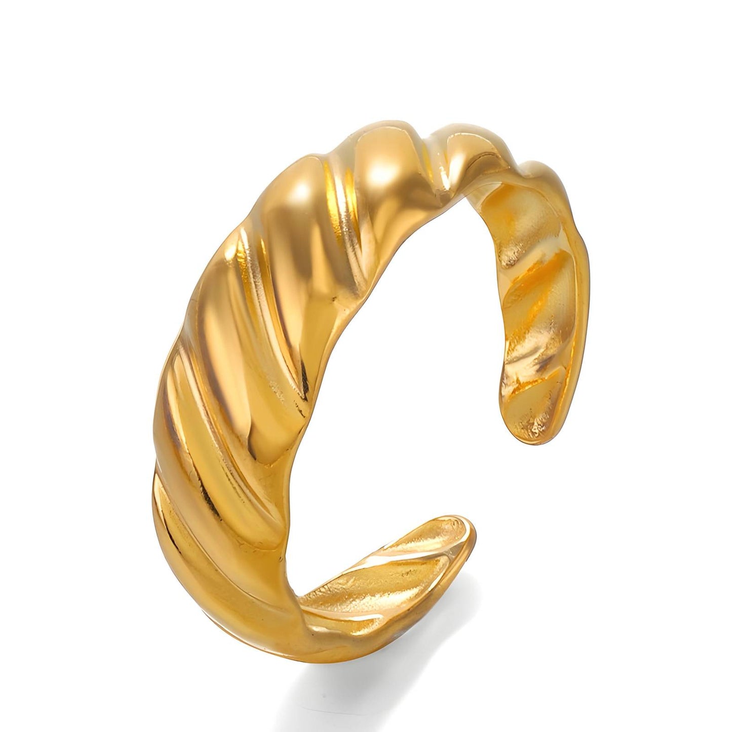 Parisian Croissant Ring