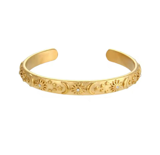 Golden Horizon Bangle