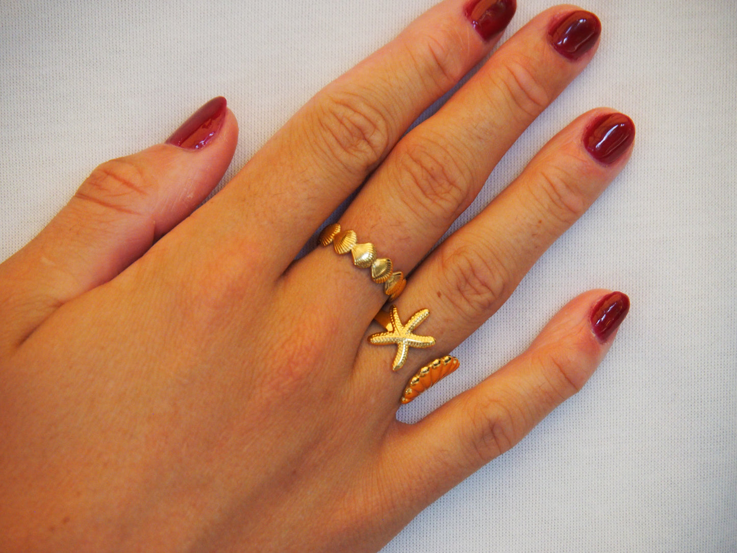 Tide Textures Ring