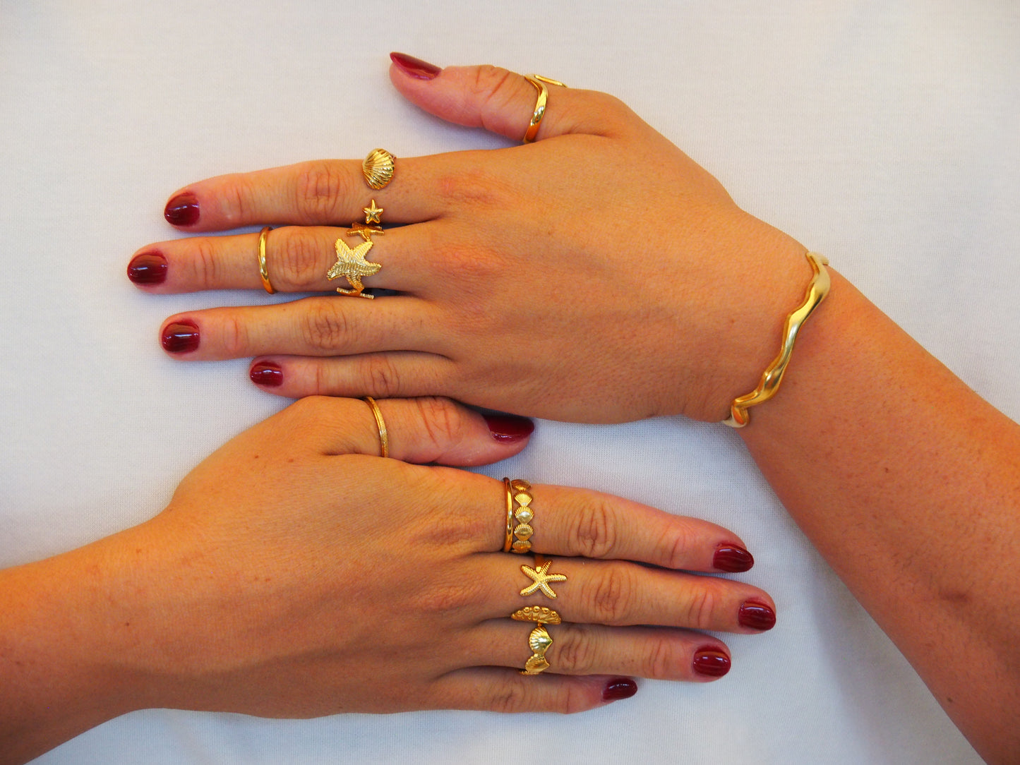 Tide Textures Ring