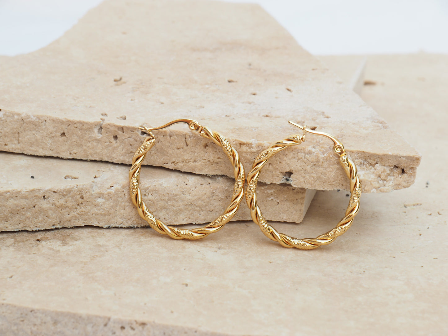 Thalia Twist Hoops