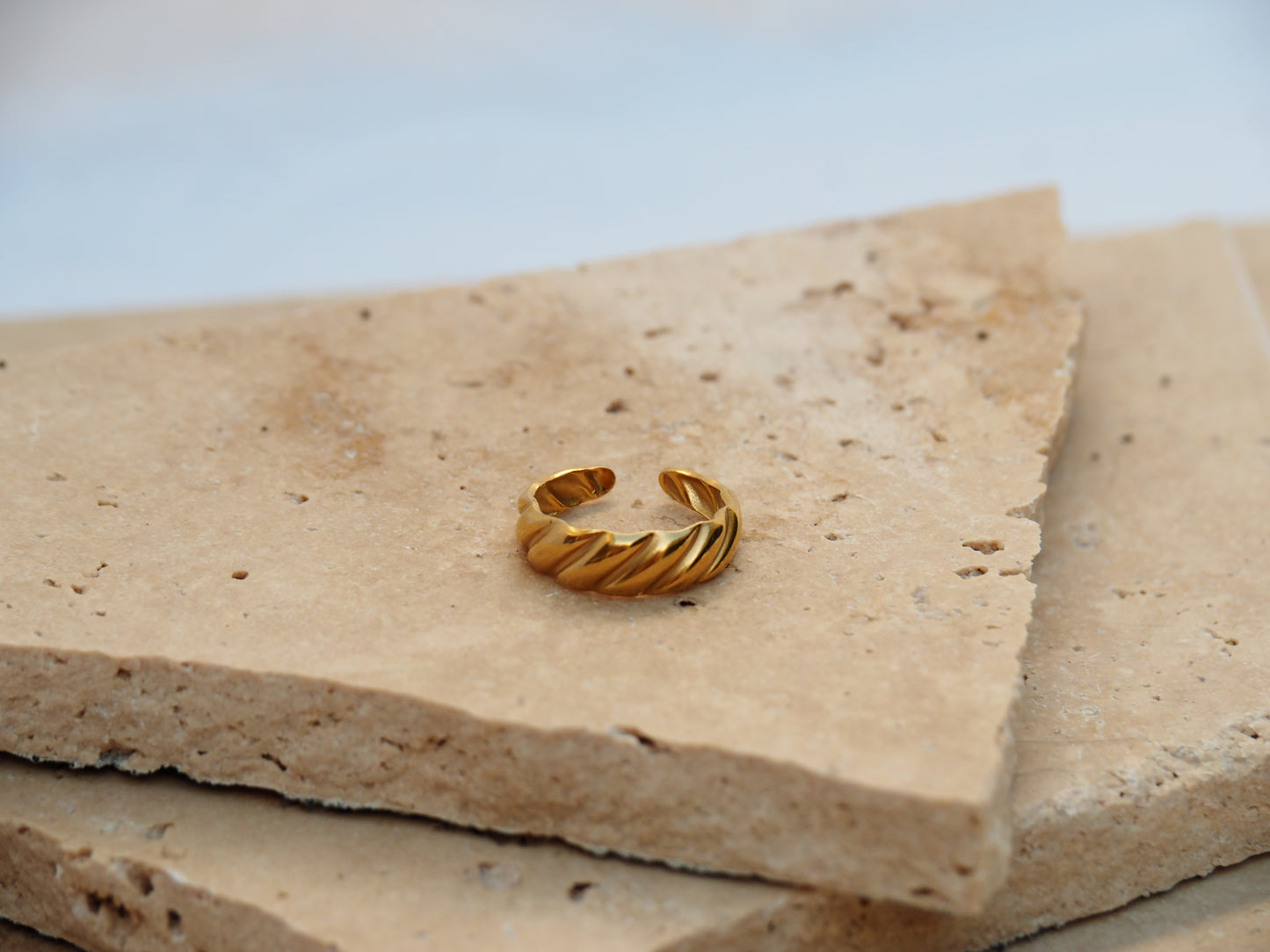 Parisian Croissant Ring