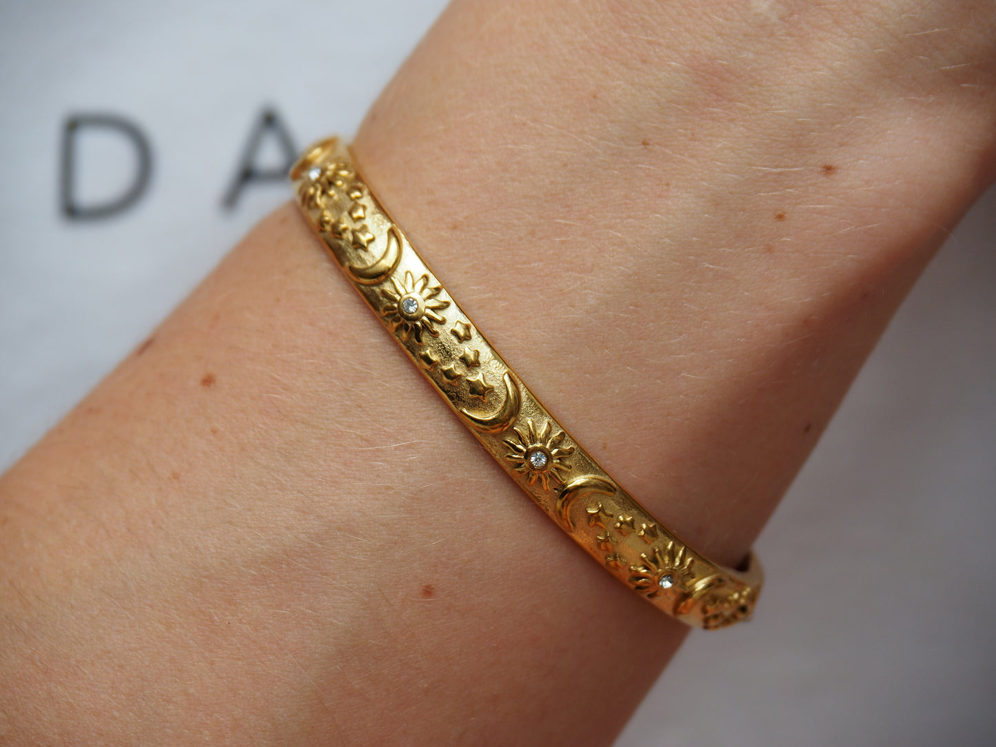 Golden Horizon Bangle