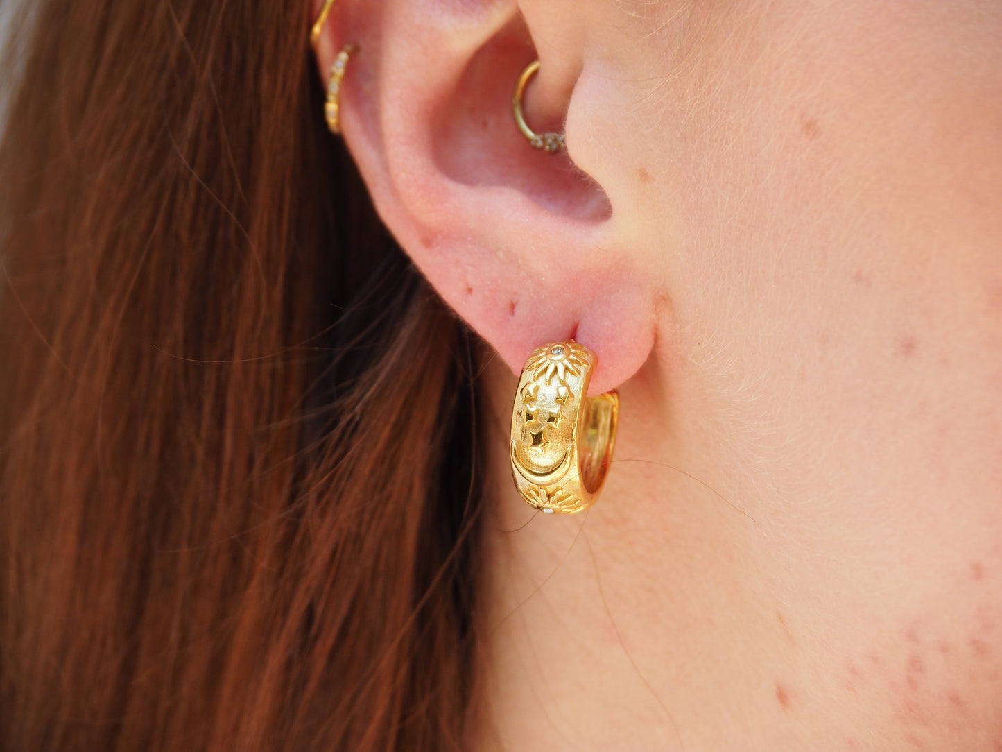 Golden Horizon Earrings