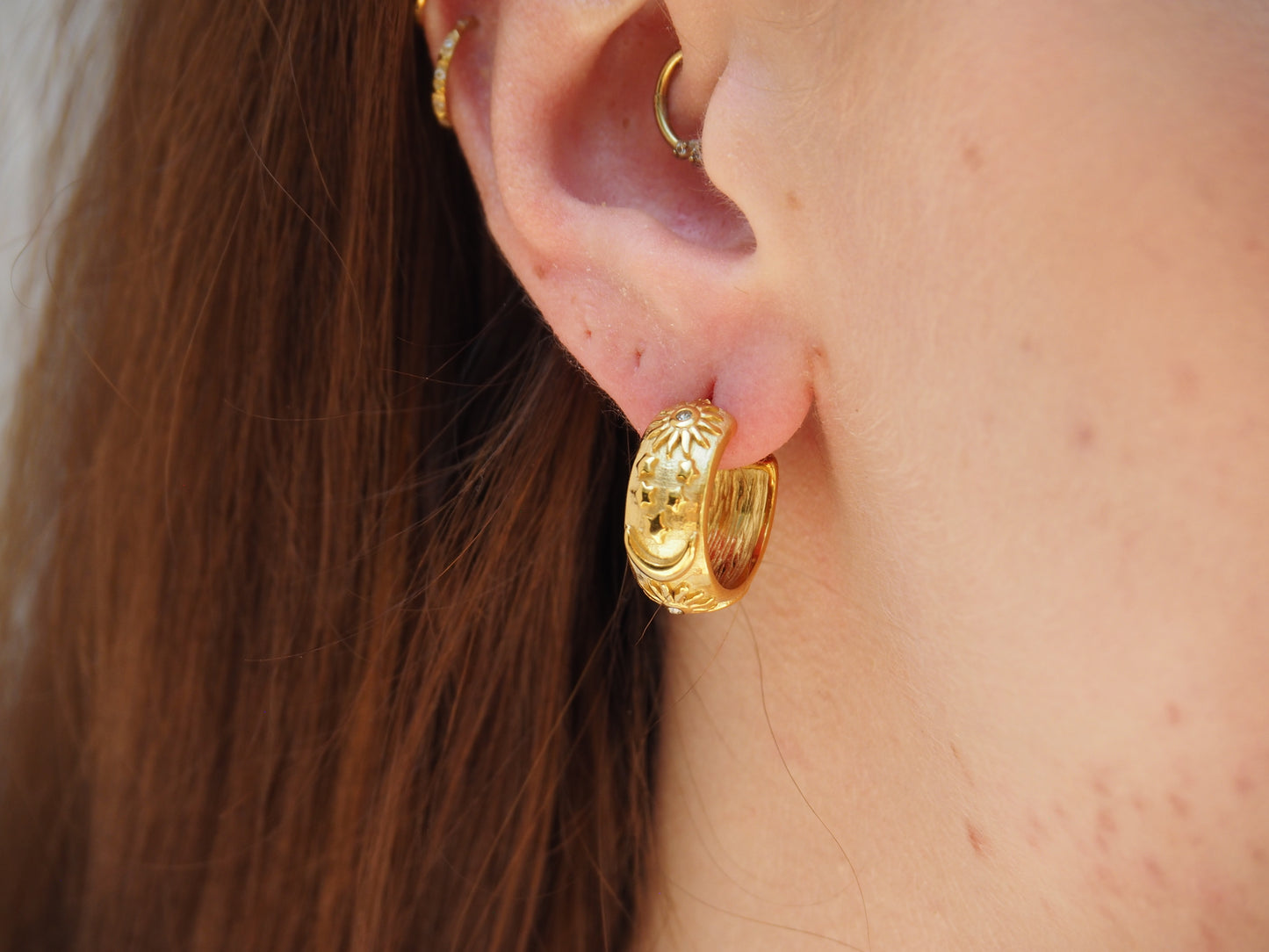 Golden Horizon Earrings