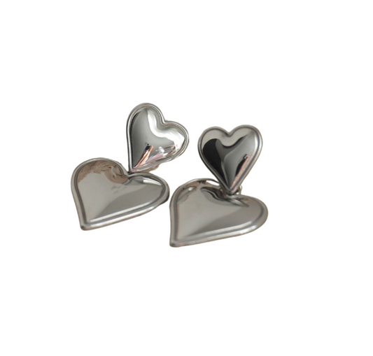 Lover Girl Studs Silver